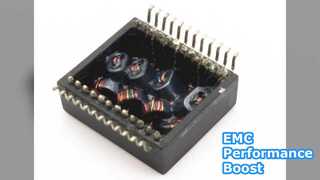 Трансформатор Ethernet T1218 с улучшенными характеристиками ЭМС